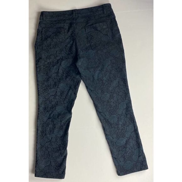 Jigsaw Floral Print Jaquard Jeans - Size 30 - Picture 1 of 7
